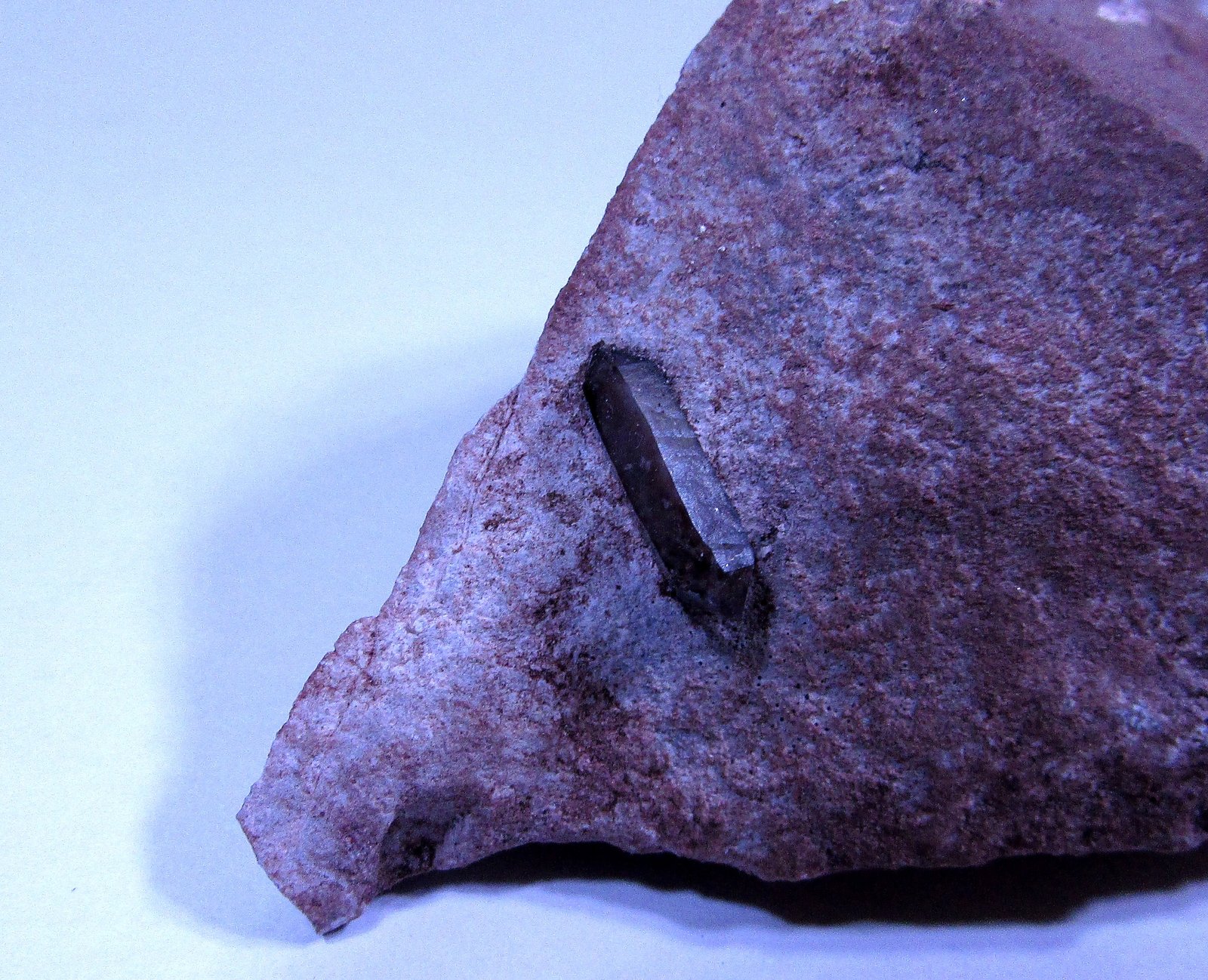 Cuarzo.
Cristal de 1'3 cm.
(Autor: Jordi Franco)