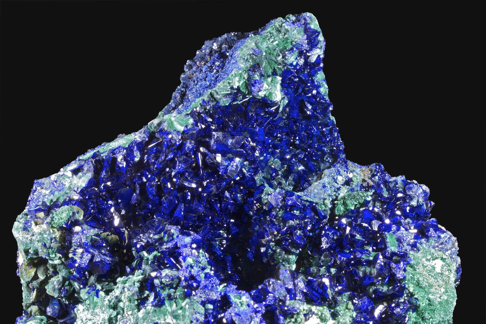 Azurita, Malaquita
19,2 x 10,8 cm.
(Autor: Xavier bordas)