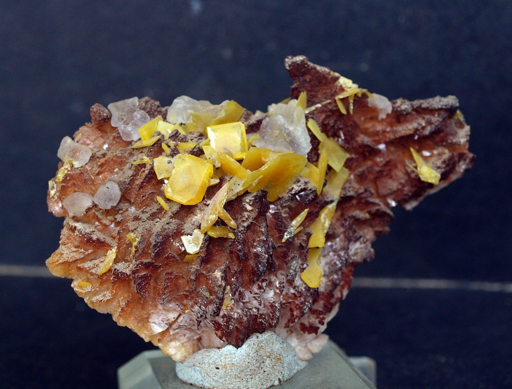 Wulfenita
7.5 x 4.5 cm
(Autor: Pedro Antonio)