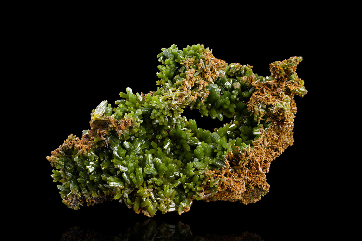 Piromorfita
13.5	x 9.5 x 10 cm
(Autor: Museo MIM)