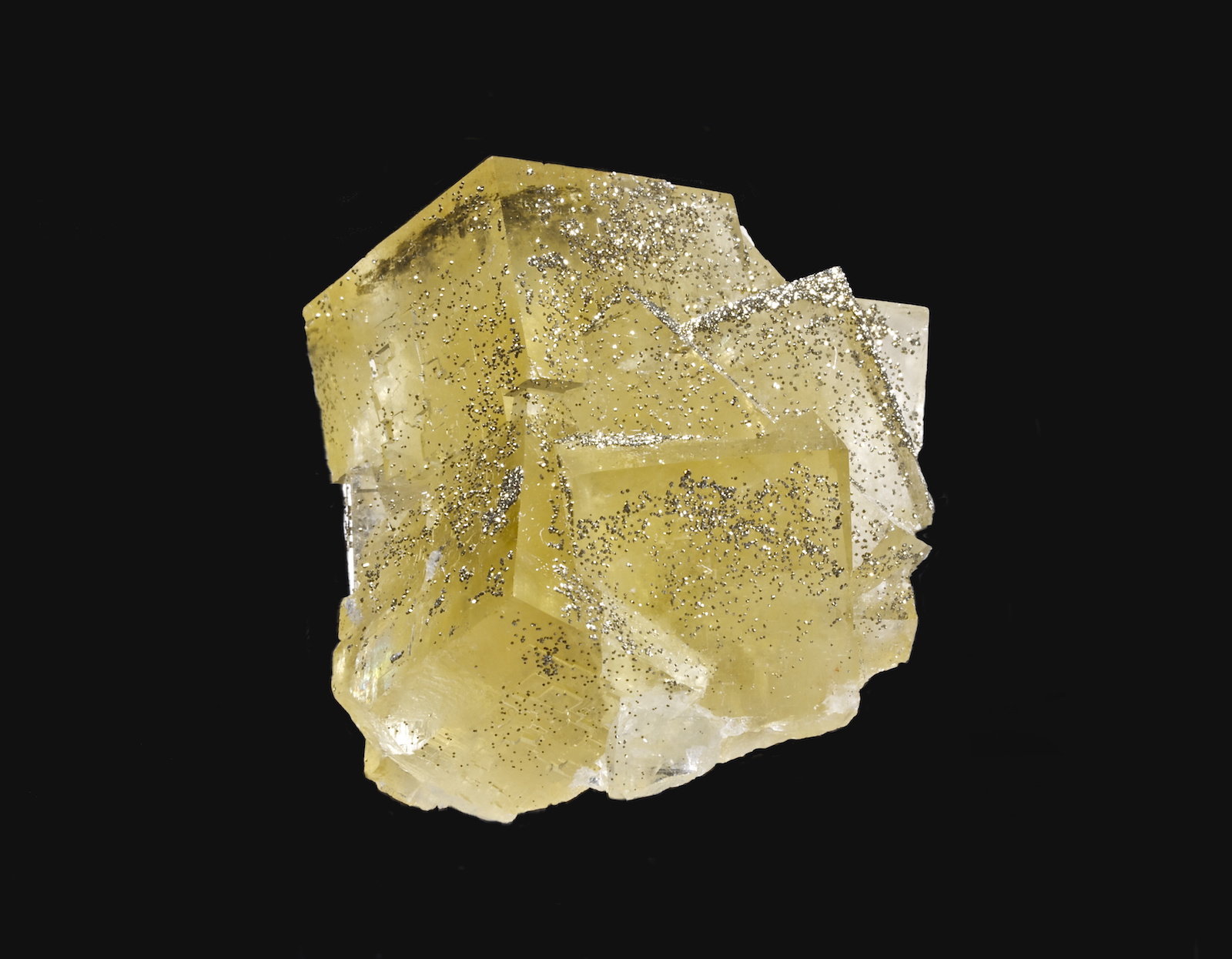 Fluorita, Pirita
4,6 x 4,2 cm.
(Autor: Xavier bordas)