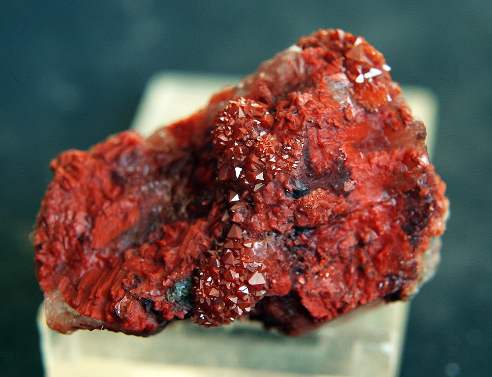 Cuarzo (variedad hematoideo)
4.5 x 3 cm
(Autor: Pedro Antonio)