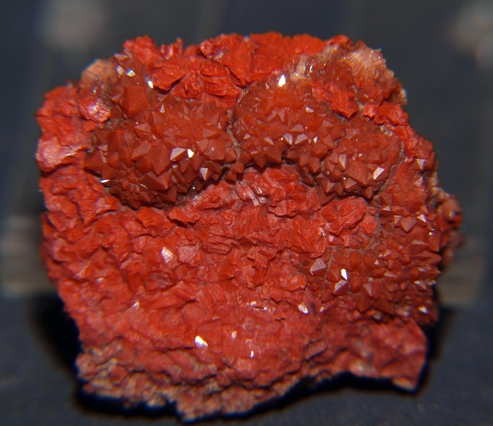 Cuarzo (variedad hematoideo)
3 x 3 cm
(Autor: Pedro Antonio)