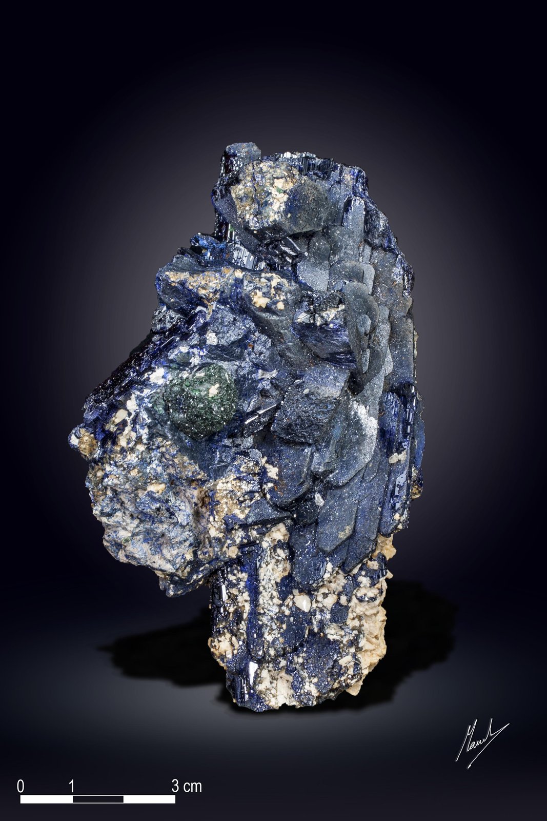 Azurita
115 x 65 mm
(Autor: Manuel Mesa)