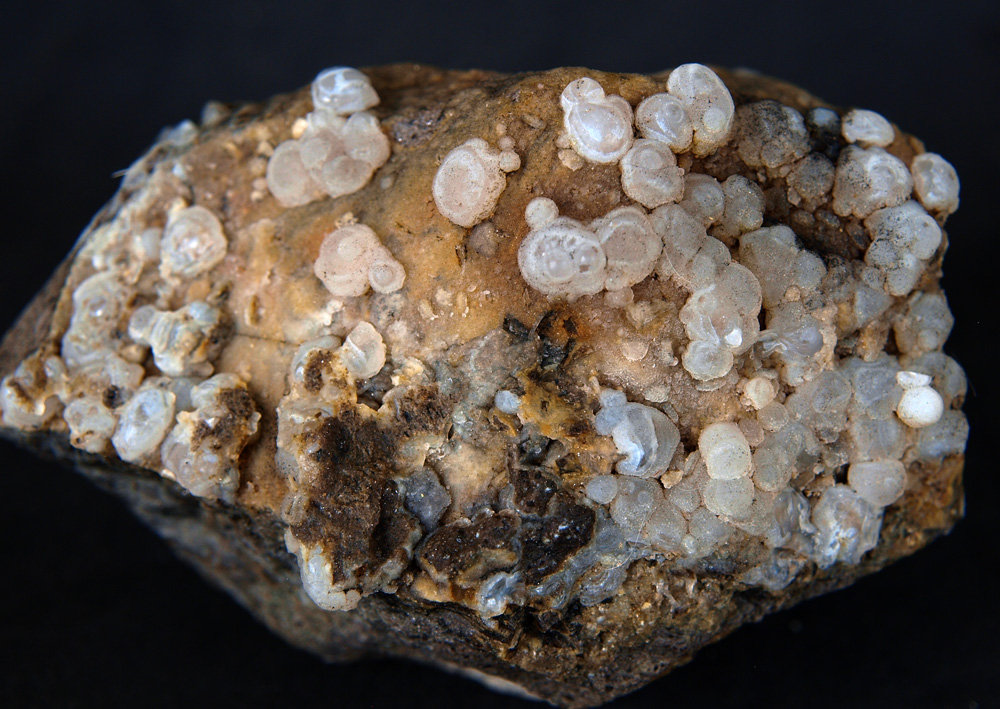 Cuarzo (variedad calcedonia) y Clinoptilolita
8.5 x 6.5 cm
(Autor: Pedro Antonio)