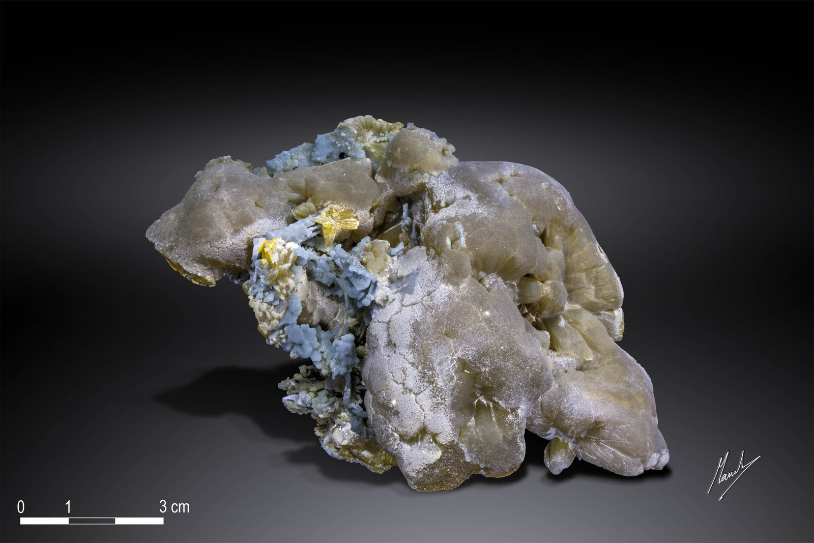 Plumbogummita y Piromorfita
110 x 66 mm
(Autor: Manuel Mesa)