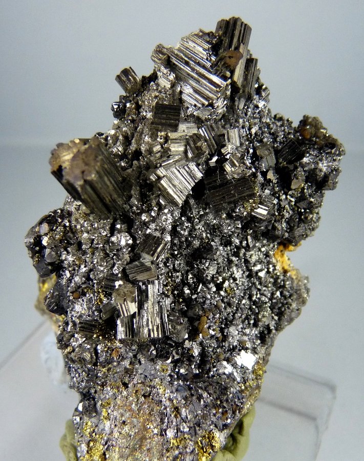 Bournonita.
70x40 mm.
(Autor: Jesus Franquesa Baucells)