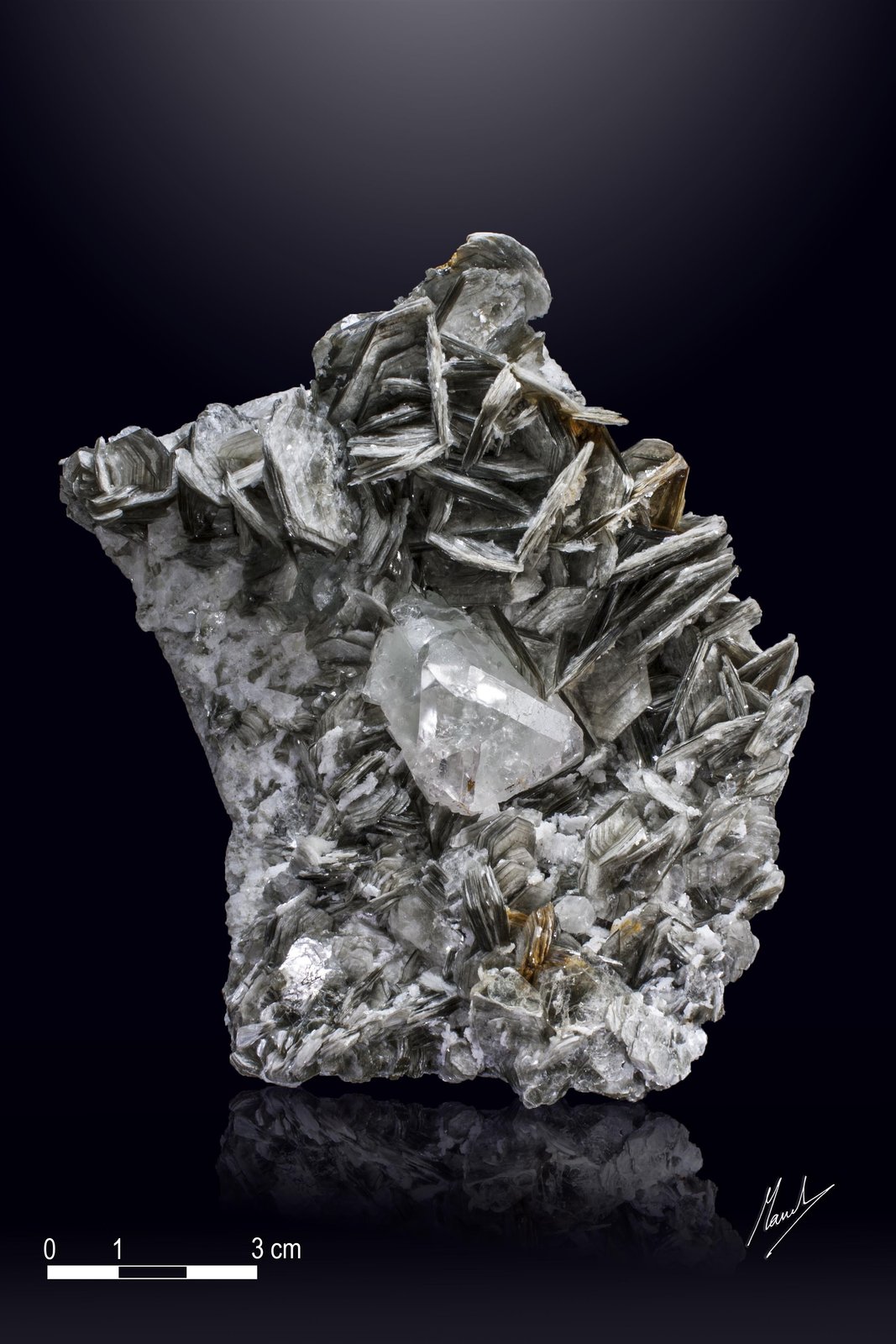 Fluorita y Moscovita
120 x 90 mm
(Autor: Manuel Mesa)