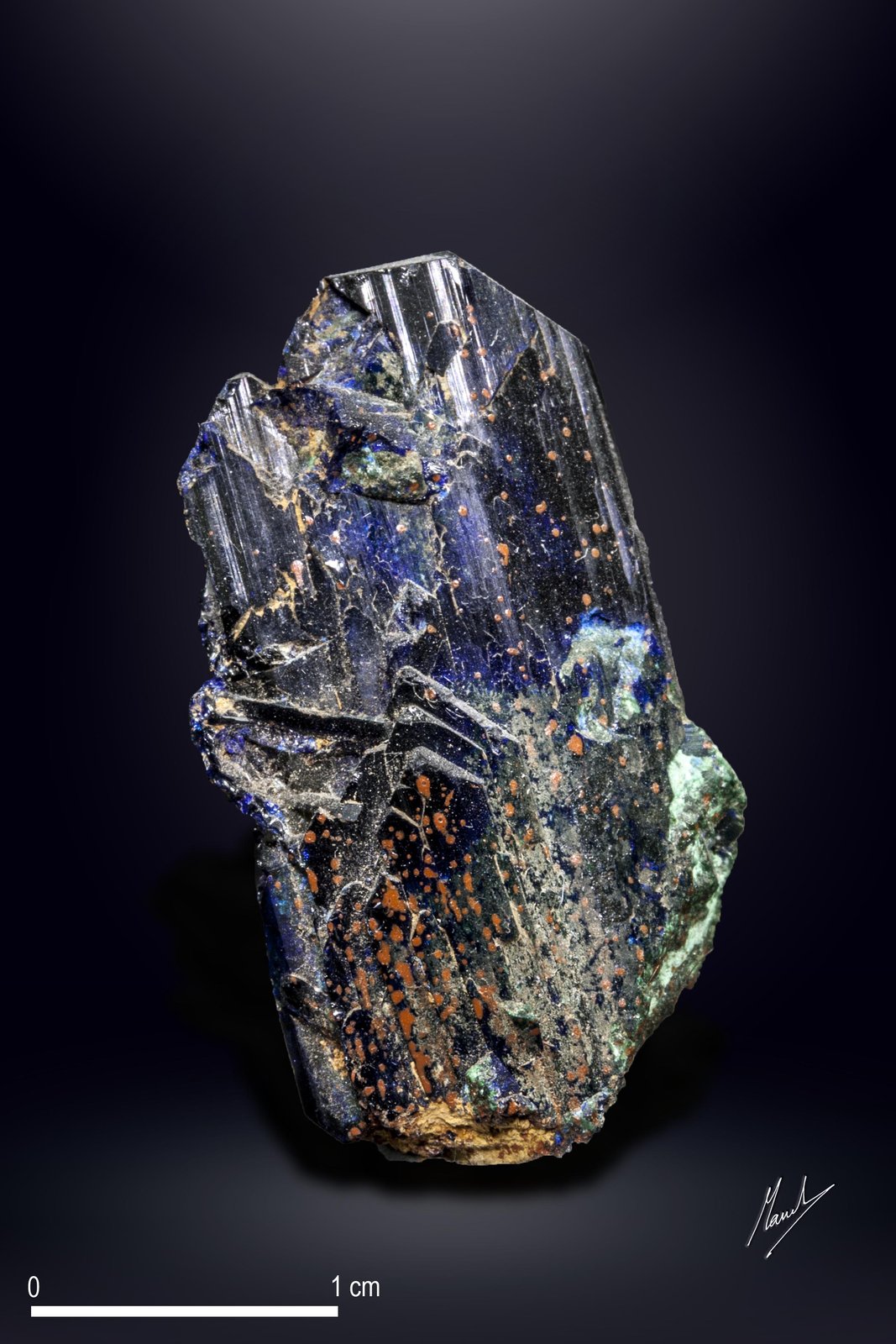 Azurita
32 x 17 mm
(Autor: Manuel Mesa)