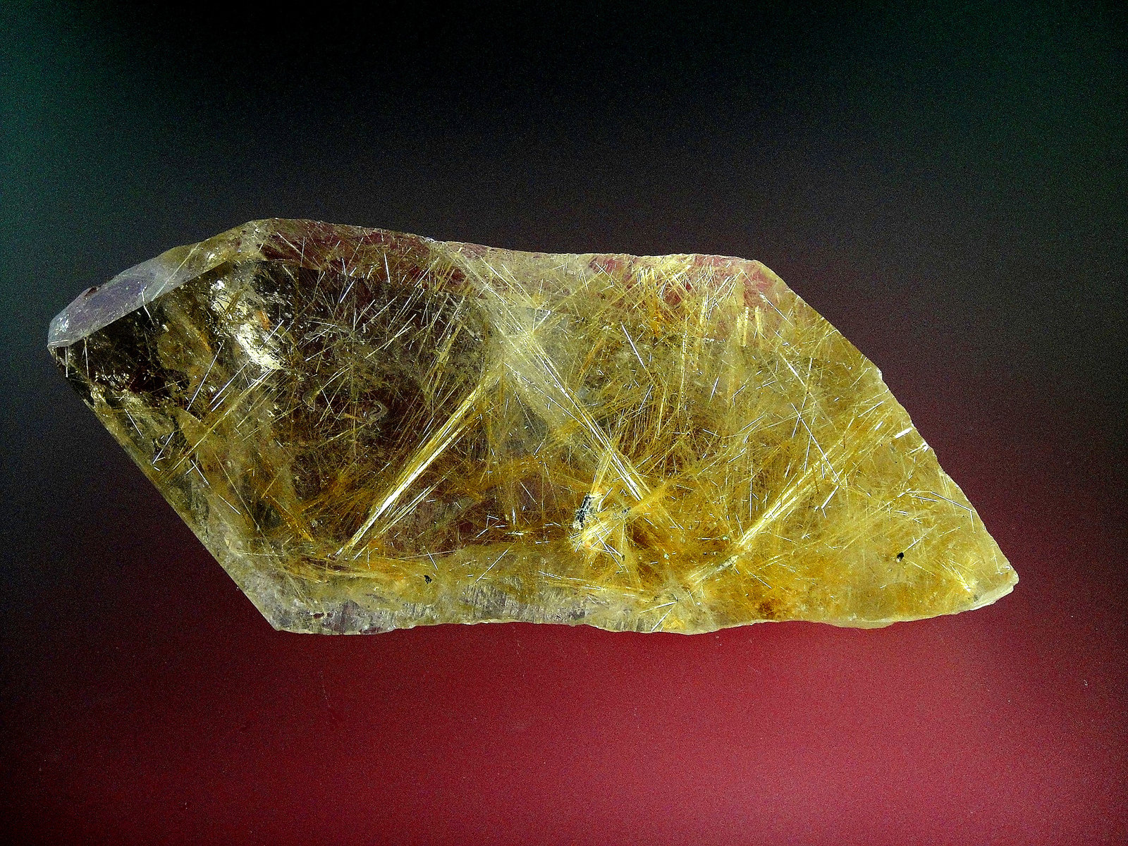Rutilo en Cuarzo
13 x 6 cm.
(Autor: Antonio P. López)