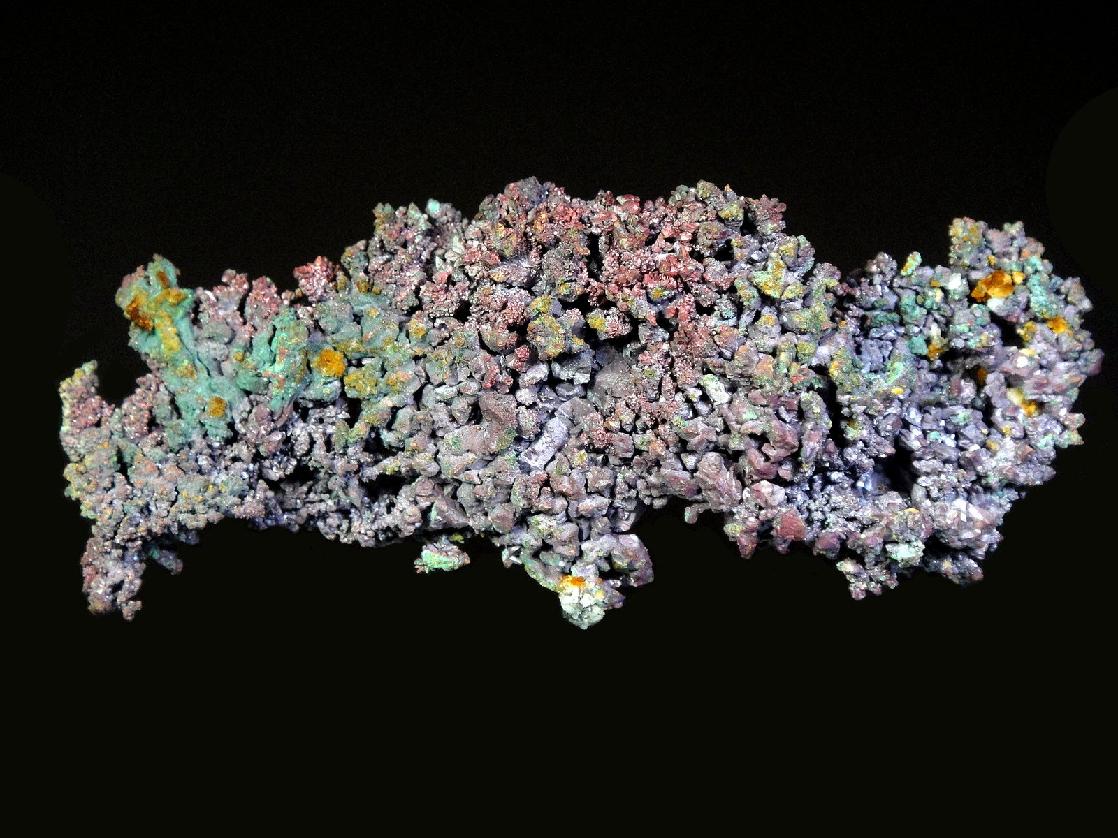 Cuprita epimórfica de Cobre
10 x 4 cm.
(Autor: Antonio P. López)