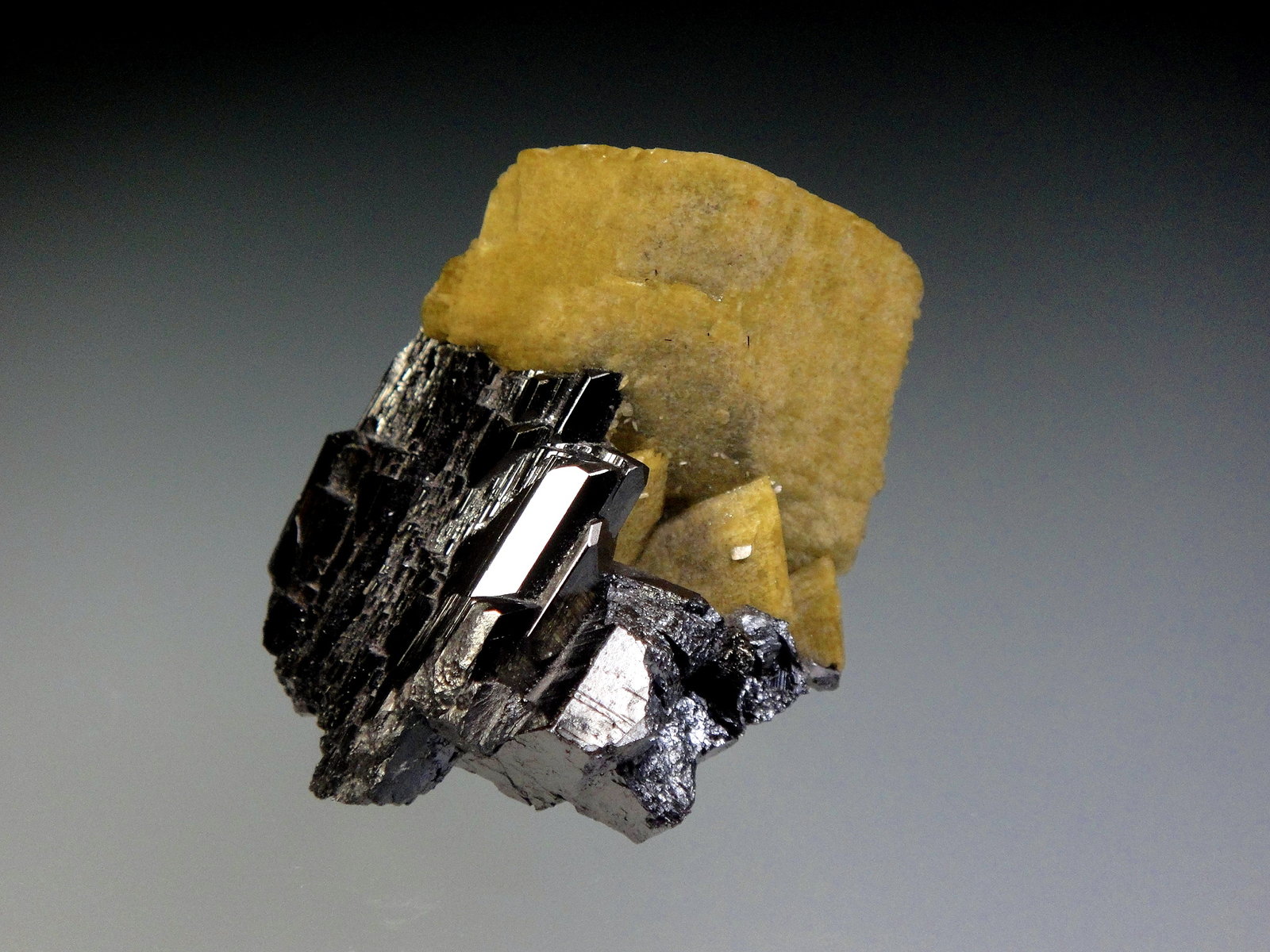 Ferberita, Siderita
4 x 4 cm.
(Autor: Antonio P. López)