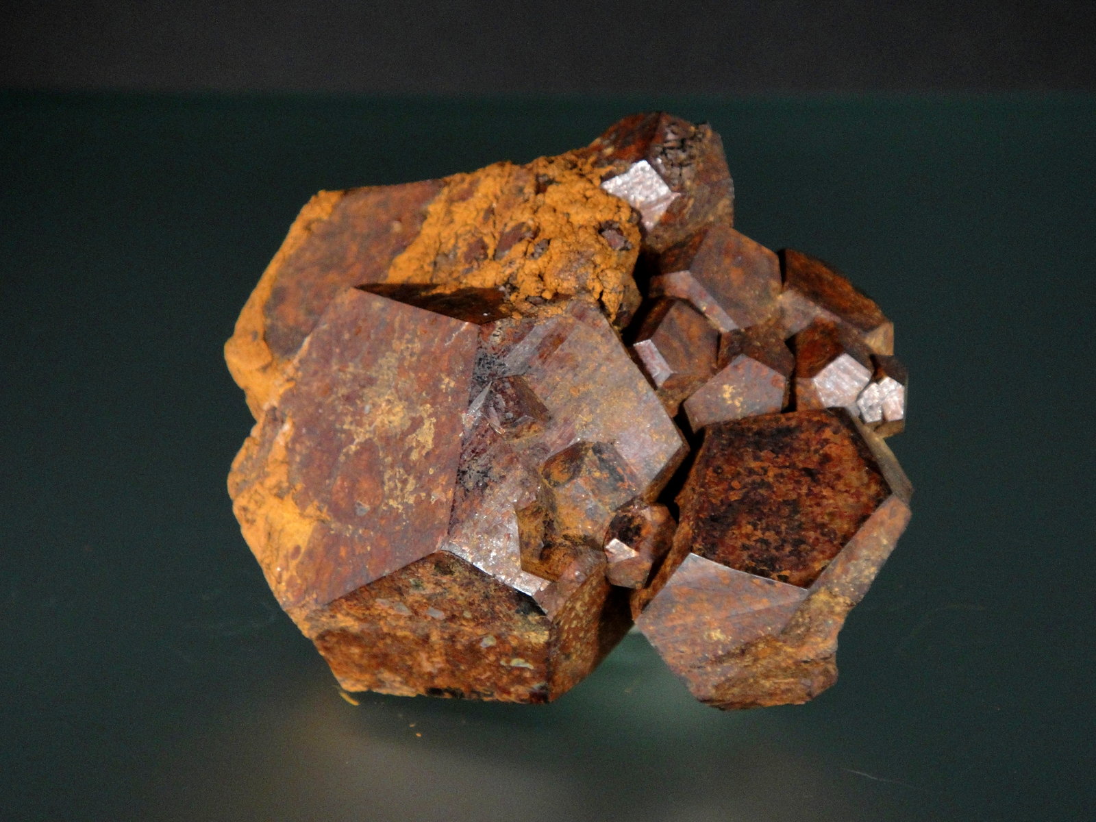 Goethita pseudo pirita
7 x 6 cm.
(Autor: Antonio P. López)