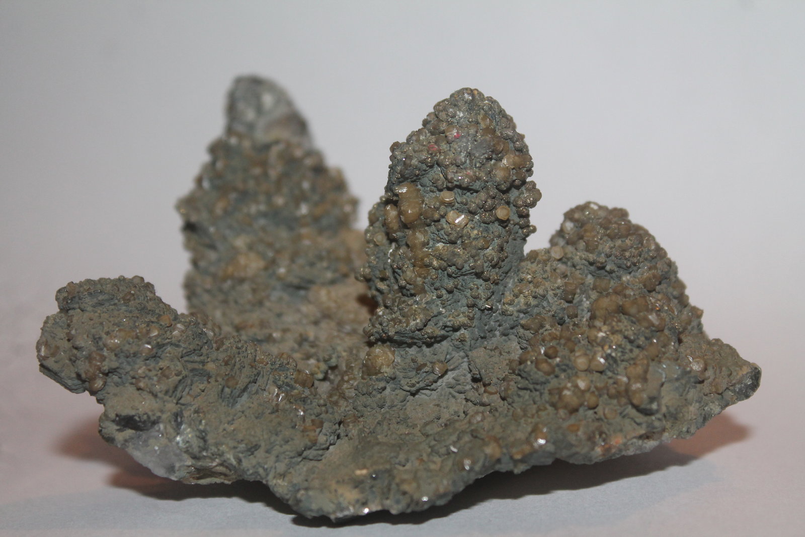 Cuarzo, Siderita.
8 x 5 cm.
(Autor: Rafael varela olveira)