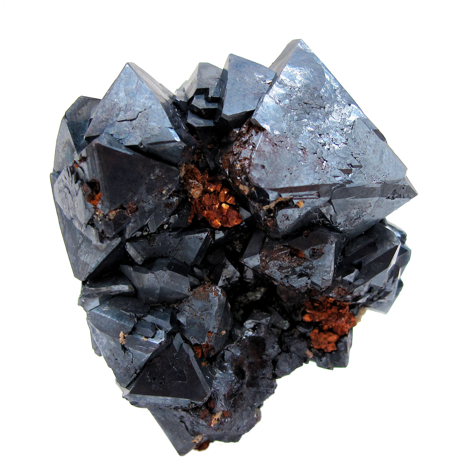 Cuprita, Cobre, Plata
Mina Rubtsovsk, Distrito Rubtsovsky, Altai Krai, Rusia
53 mm x 48 mm x 30 mm
(Autor: Carles Millan)