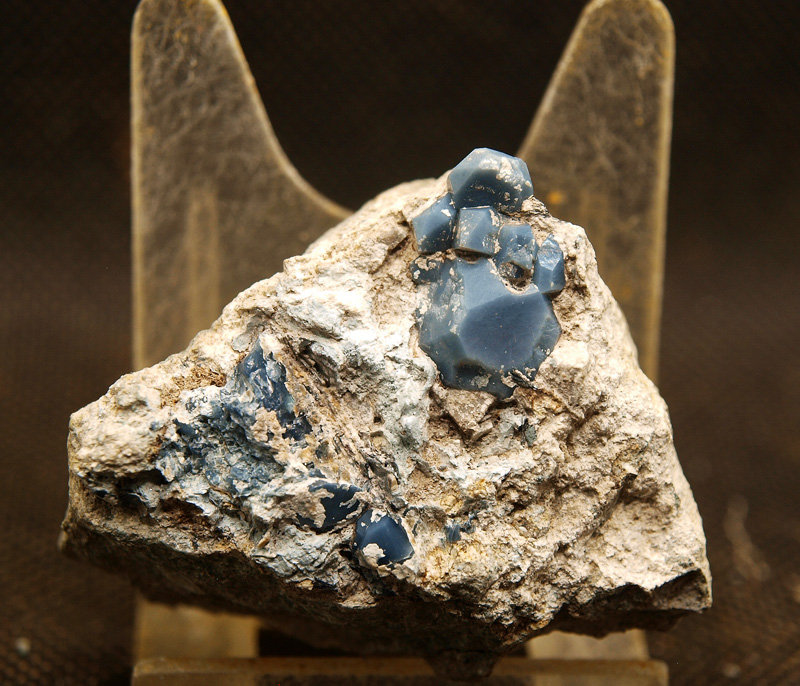 Cuarzo (variedad cuarzo azul)
5 x 3.5 cm
(Autor: Pedro Antonio)