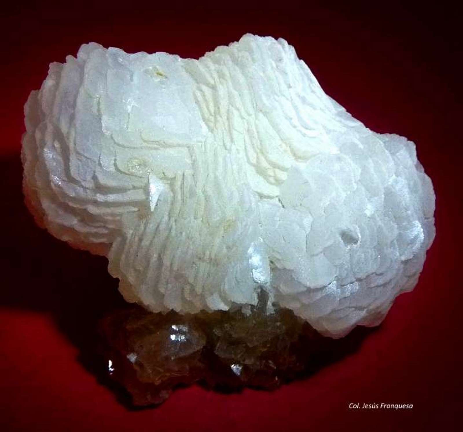 Calcita.
60x50 mm.
(Autor: Jesus Franquesa Baucells)