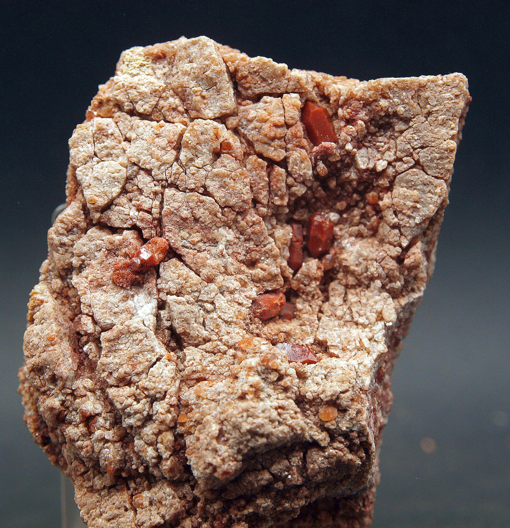 Cuarzo (variedad hematoideo)
7 x 5 cm
(Autor: Pedro Antonio)