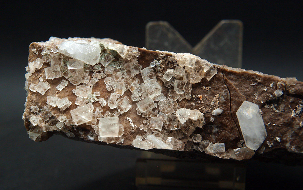 Fluorita y celestina
13.5 c 3.5 cm
(Autor: Pedro Antonio)