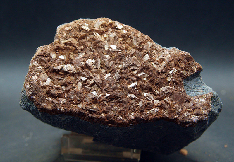 Dolomita (variedad dolomita ferrífera)
8.5 x 5 cm
(Autor: Pedro Antonio)