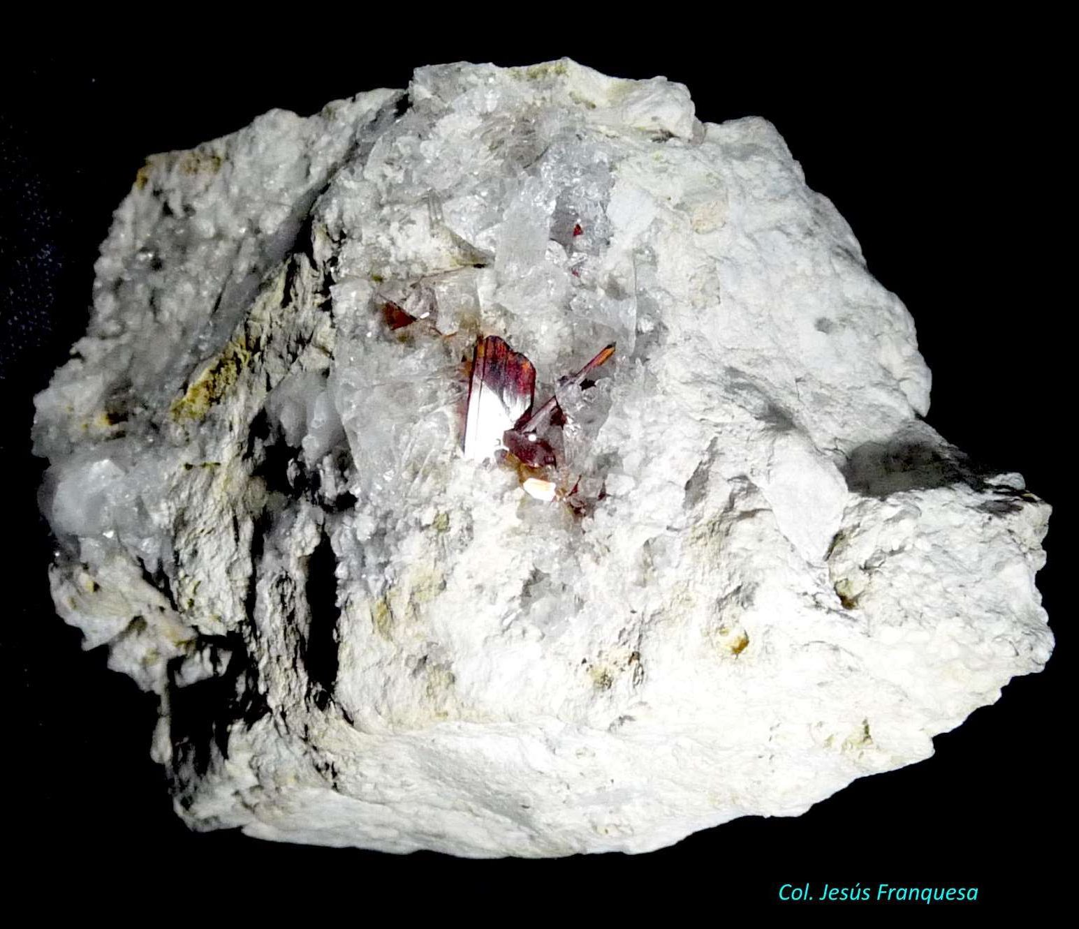 Brookita.
40x30 mm.
(Autor: Jesus Franquesa Baucells)