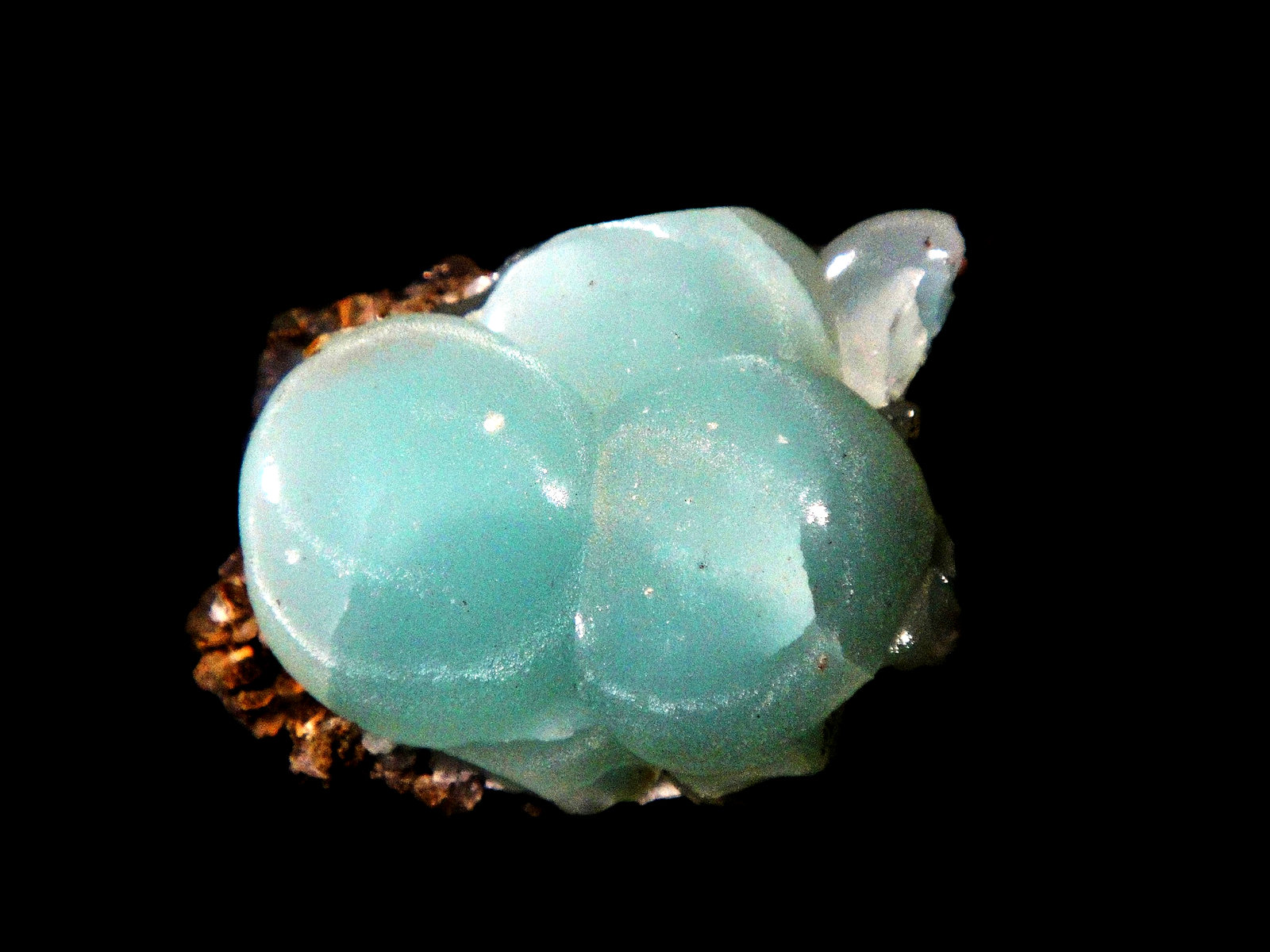 Smithsonita
4 x 4 cm.
(Autor: Antonio P. López)