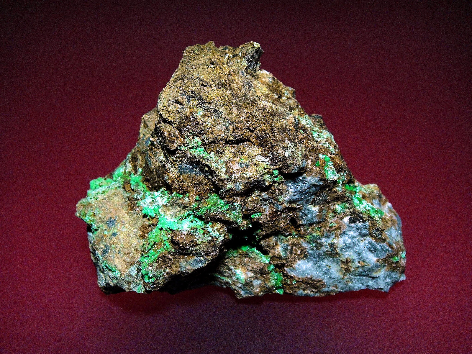 Gaspeita y Annabergita
7 x 5 cm.
(Autor: Antonio P. López)