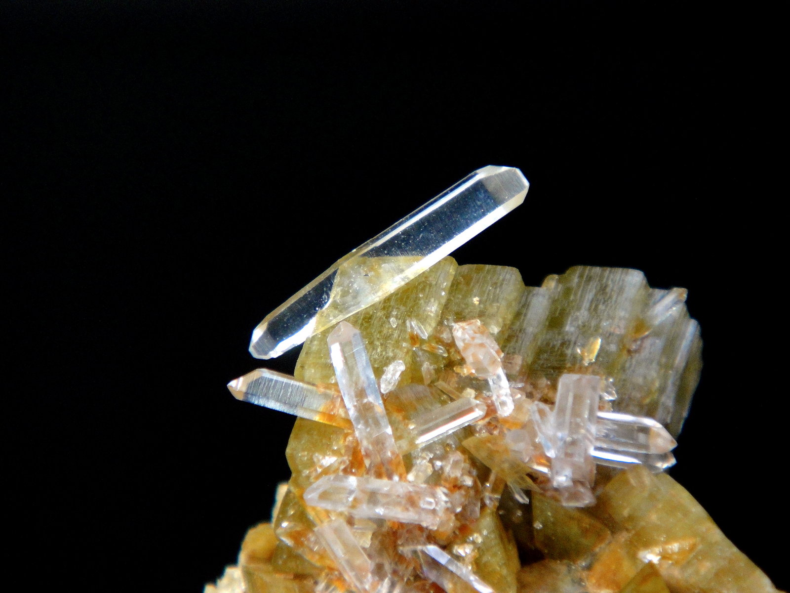 Siderita, Cuarzo
Cristal de 15 mm.
(Autor: Antonio P. López)