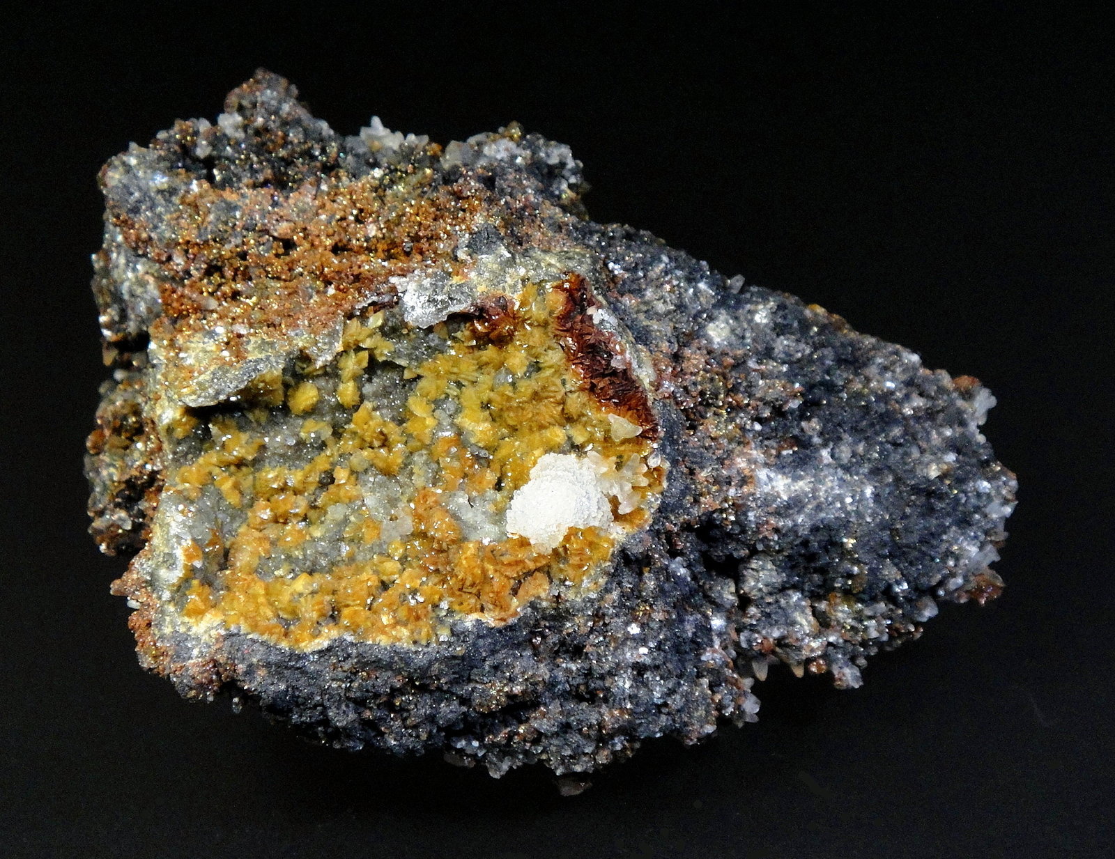 Smithsonita, Cuarzo
6 x 4 cm.
(Autor: Antonio P. López)