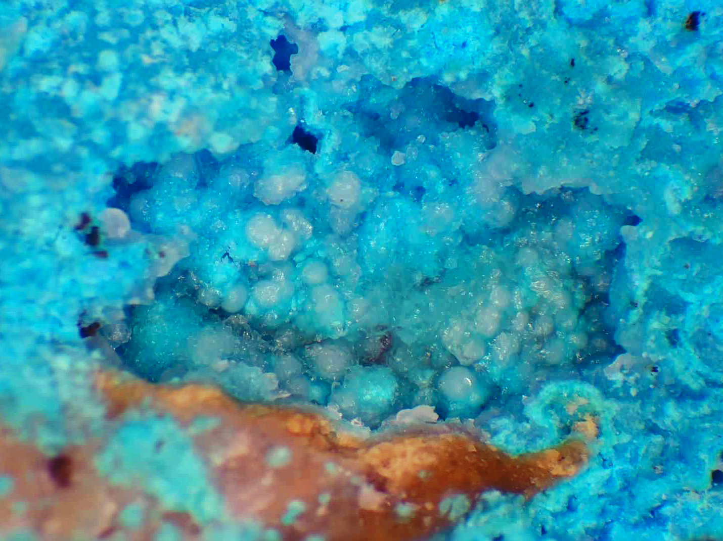 Decrespignyita-(Y)
Campo de visión 5 mm.
(Autor: Antonio P. López)