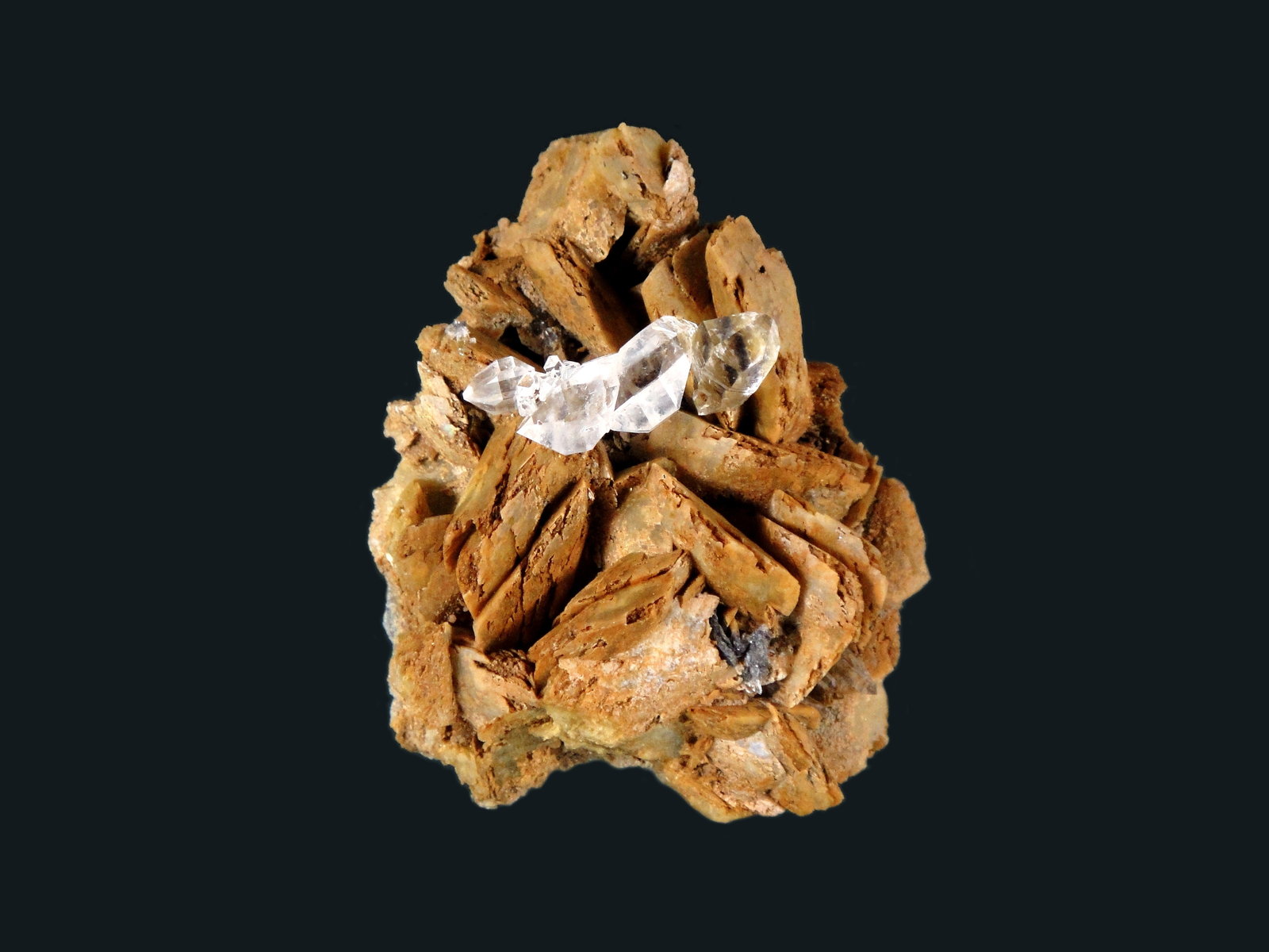 Siderita, Cuarzo
6 x 5 cm.
(Autor: Antonio P. López)