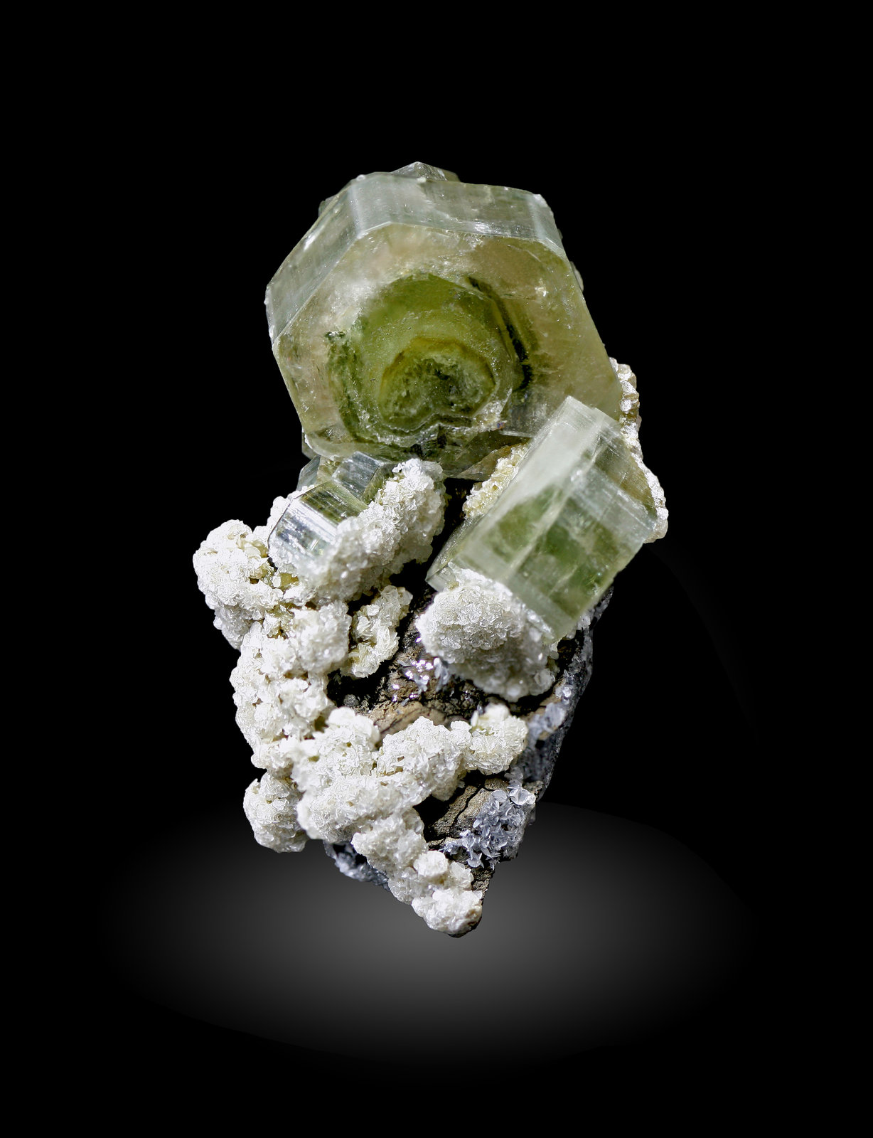 Fluorapatito (Grupo Apatito)
8,5 x 5 x 4 cm.
(Autor: Raúl S. Llorente)
