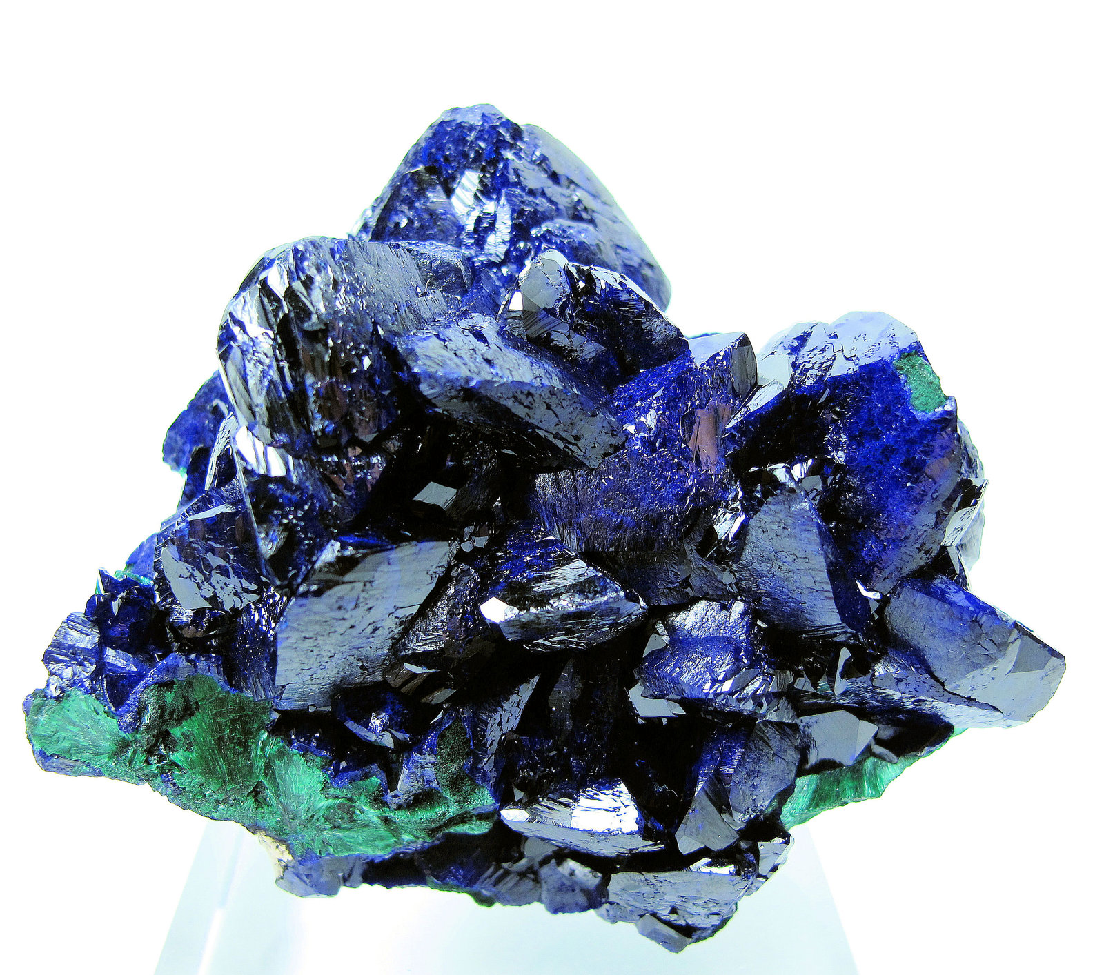 Azurita, malaquita
65 mm x 61 mm x 45 mm
(Autor: Carles Millan)