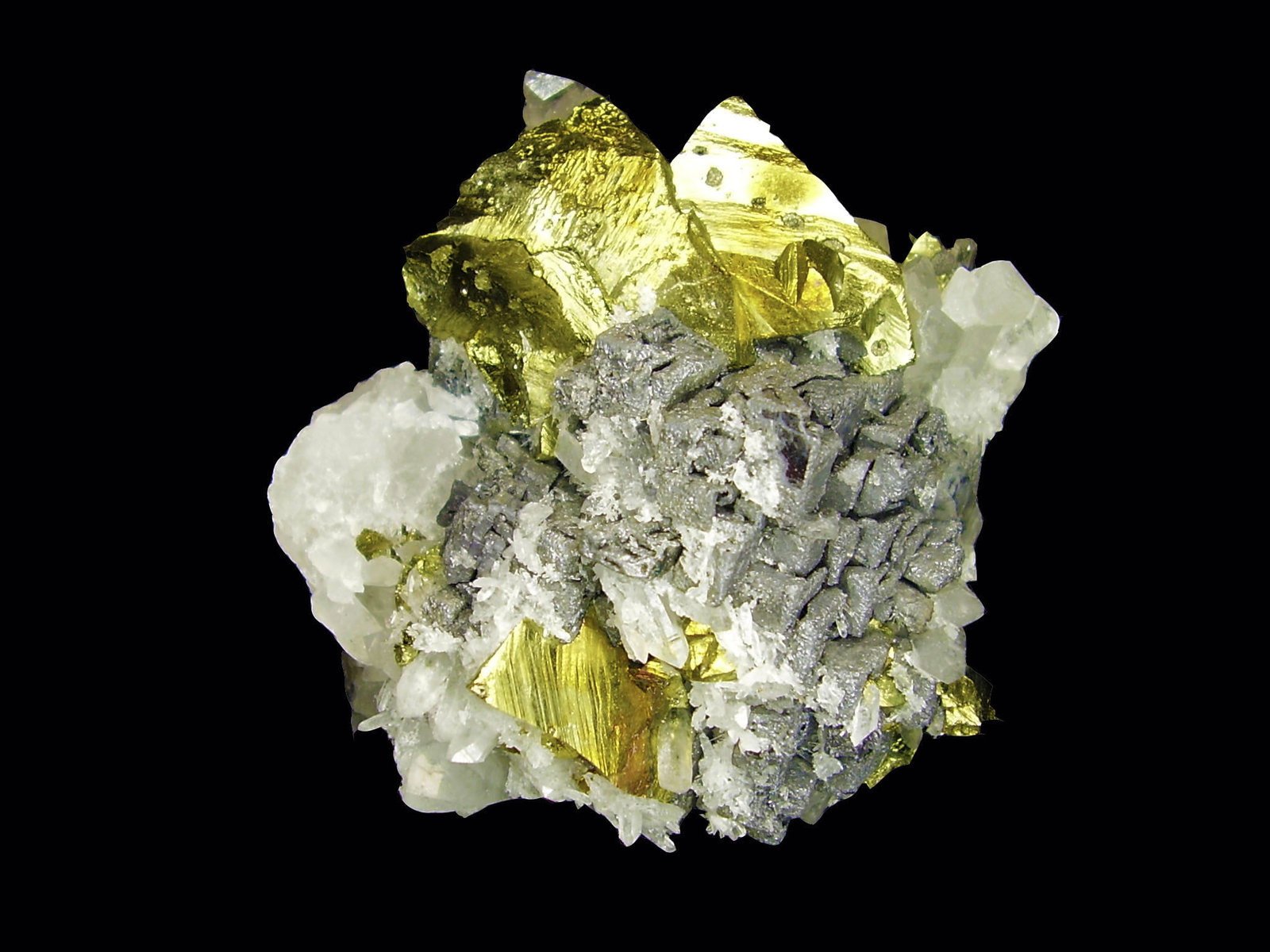 Calcopirita, Galena
6x6 cm
(Autor: geoalfon)