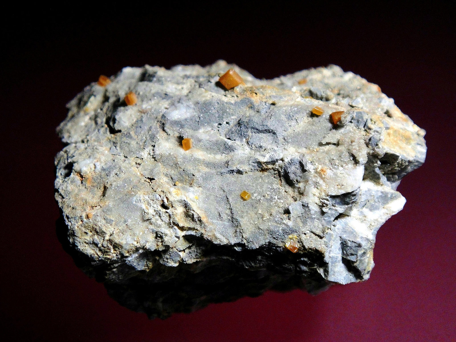 Wulfenita
7 x 6 cm.
(Autor: Antonio P. López)