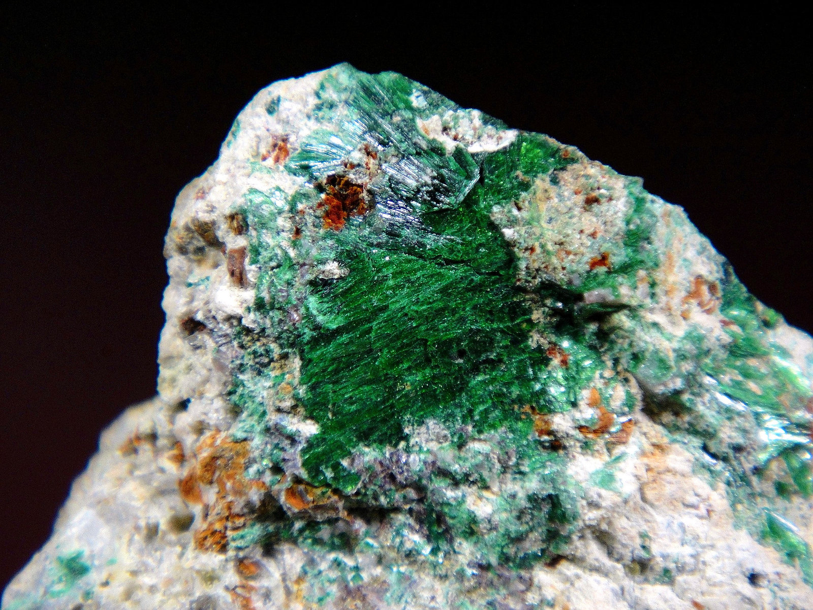 Szenicsita
Campo de visión 3 cm.
(Autor: Antonio P. López)