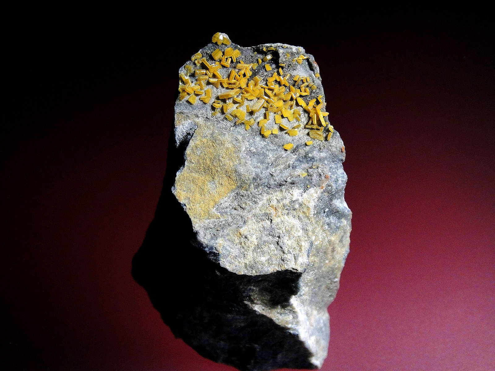 Wulfenita
7 x 4 cm.
(Autor: Antonio P. López)