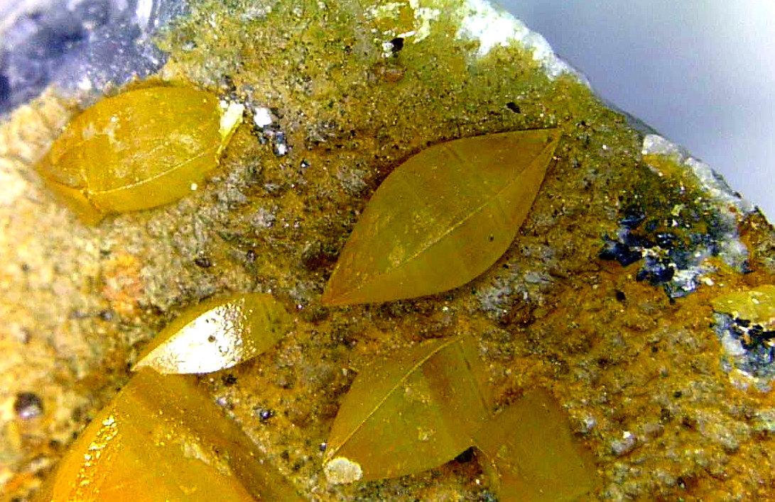 Wulfenita
Campo de visión 10 mm.
(Autor: Antonio P. López)