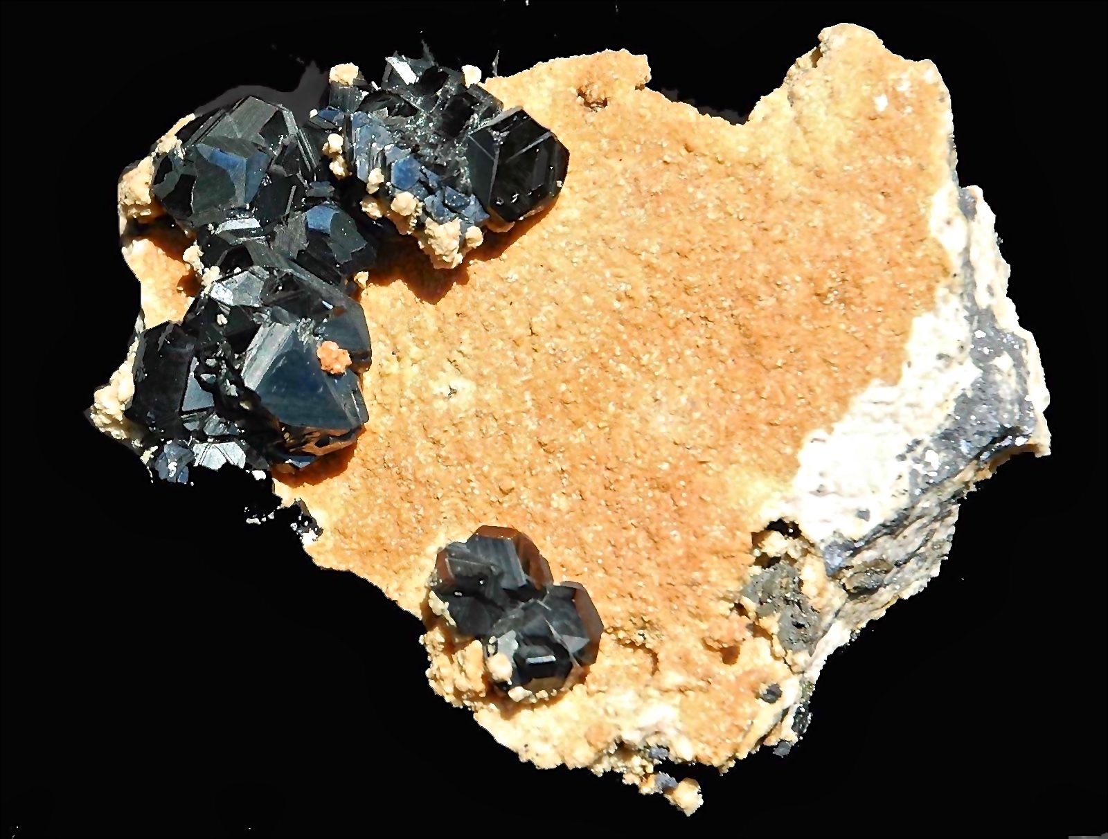 Esfalerita (variedad marmatita)
8,7 x 7,2 cm.
(Autor: Xavier bordas)