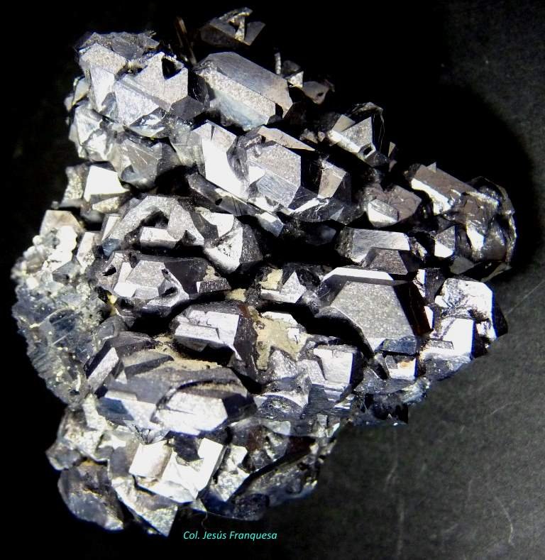 Galena.
60x55 mm.
(Autor: Jesus Franquesa Baucells)