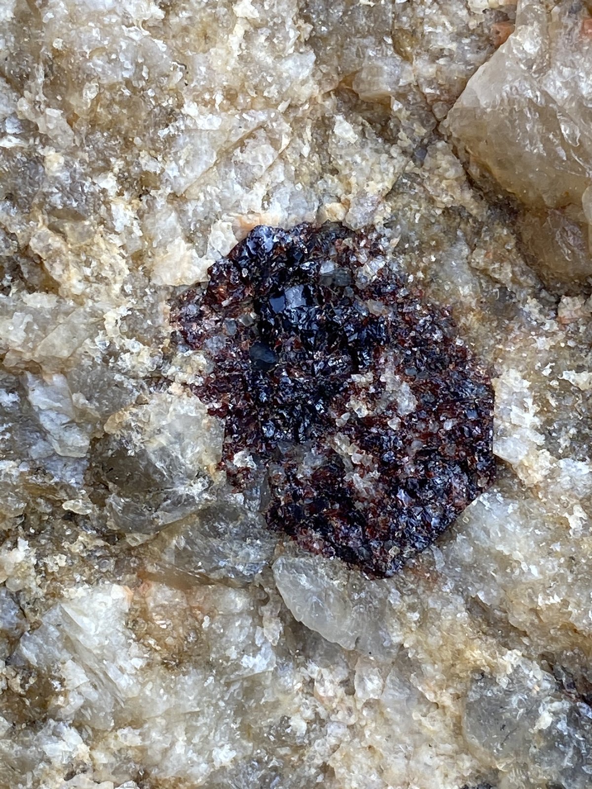 Granate
0,8 cm diámetro
(Autor: Emilio Téllez)