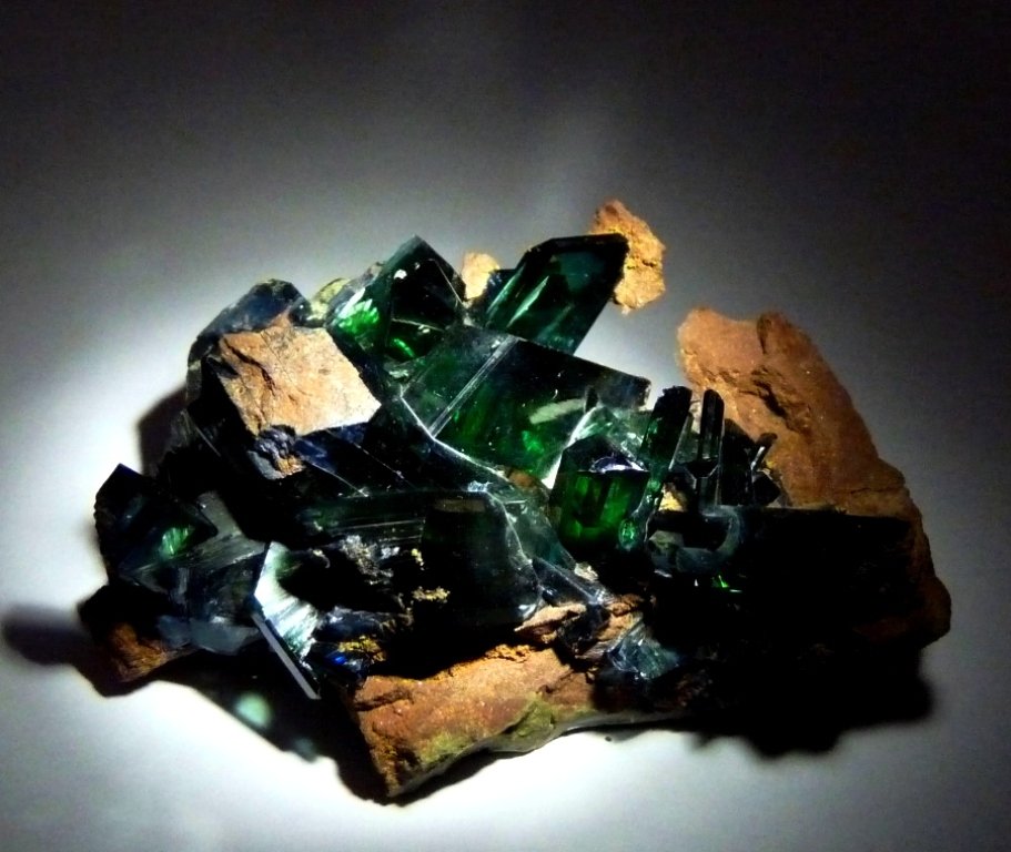 Vivianita.
60x45 mm.
(Autor: Jesus Franquesa Baucells)