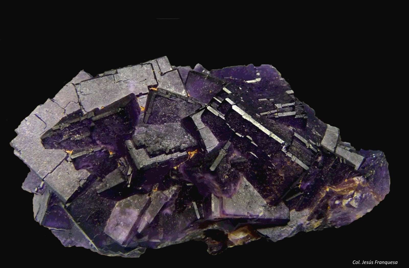 Fluorita.
70x40 mm.
(Autor: Jesus Franquesa Baucells)