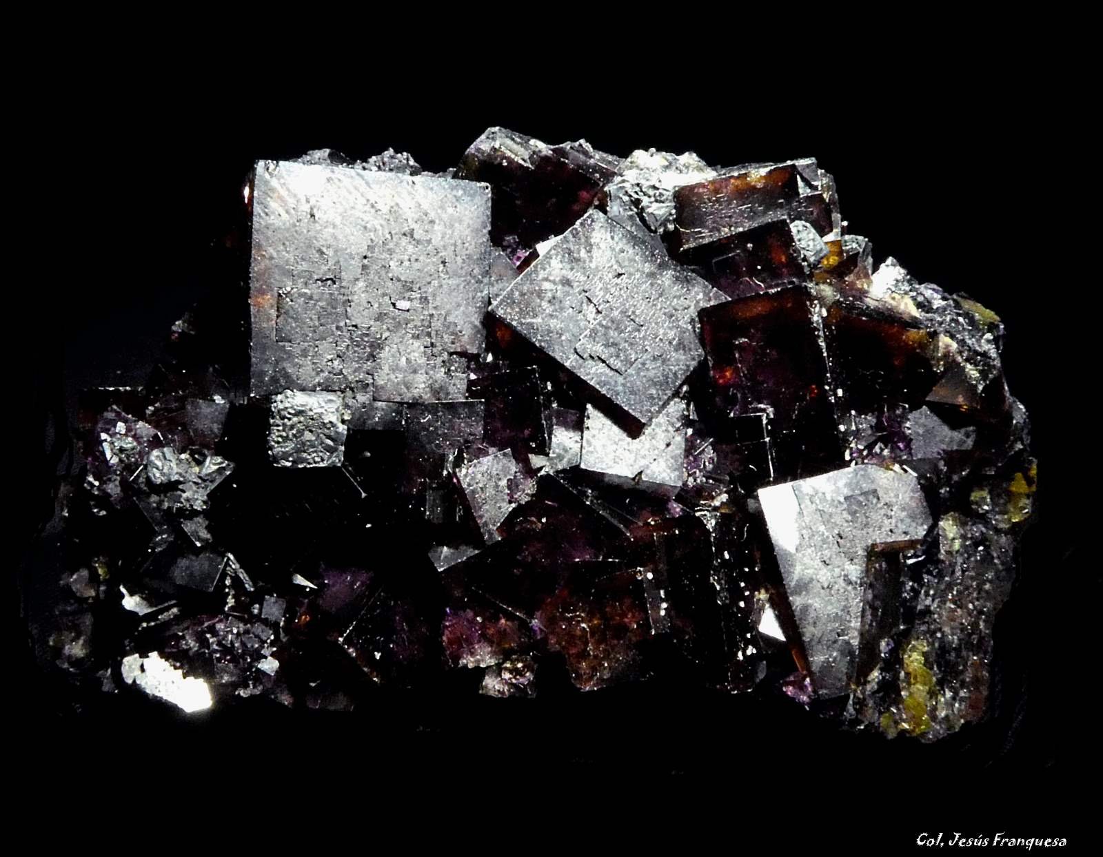 Fluorita.
81x59 mm.
(Autor: Jesus Franquesa Baucells)