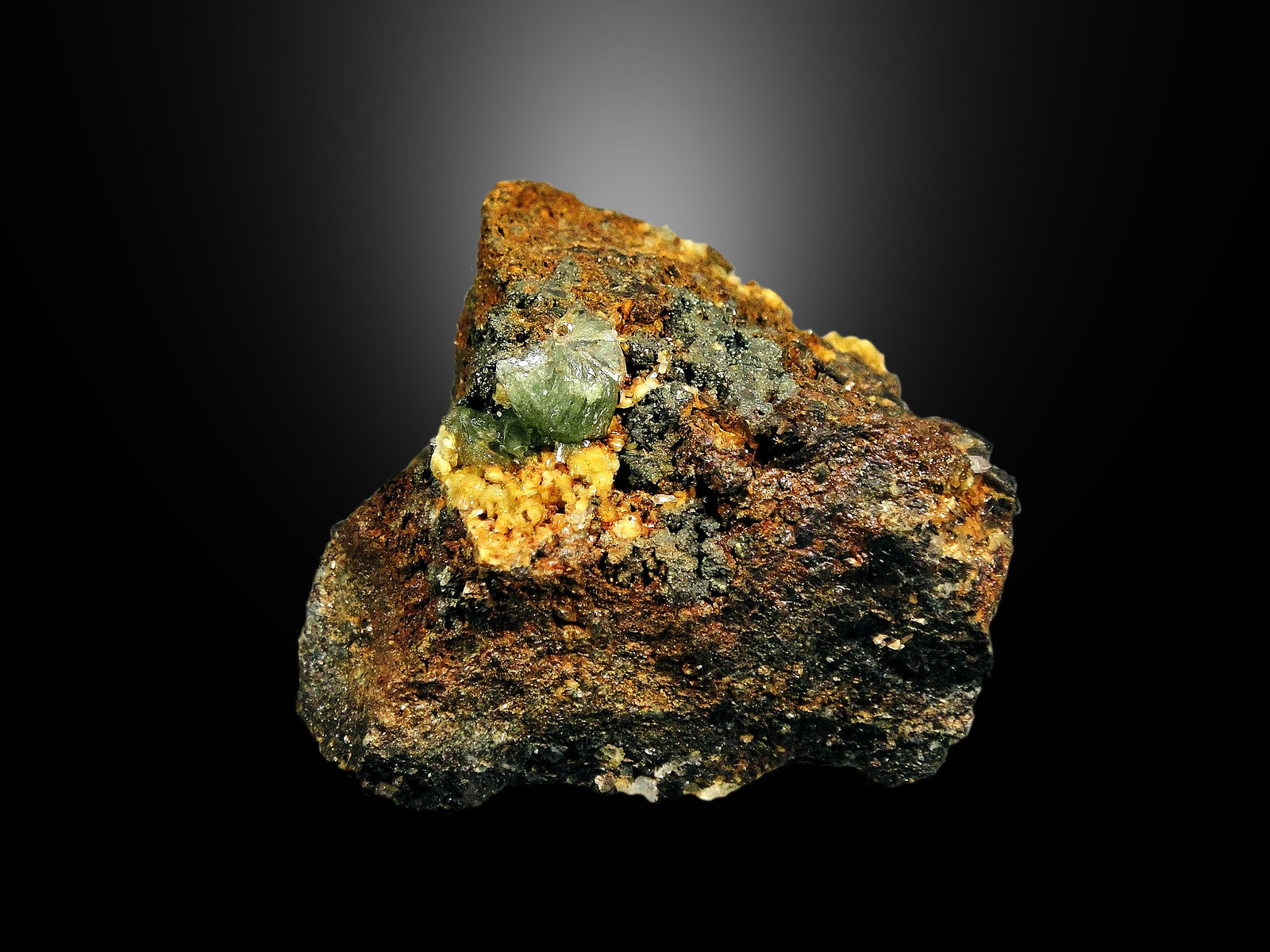 Ludlamita
5 x 4 cm.
(Autor: Antonio P. López)
