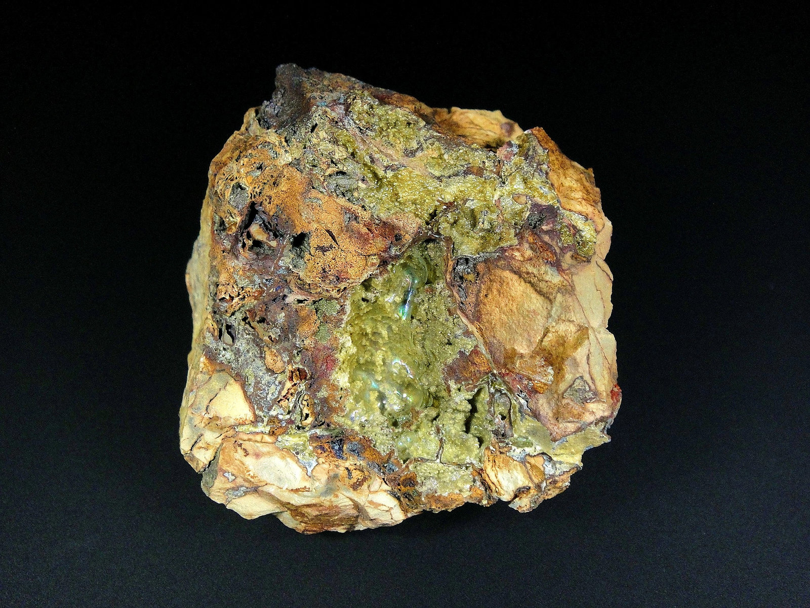 Calcioferrita
5 x 5 cm.
(Autor: Antonio P. López)