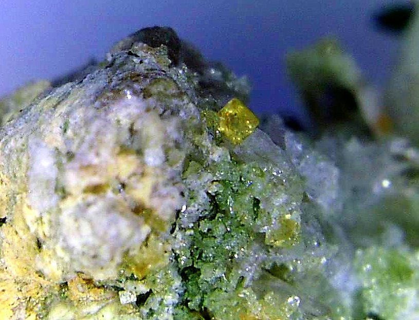 Xenotima-(Y)
Cristal de 1,2 mm.
(Autor: Antonio P. López)