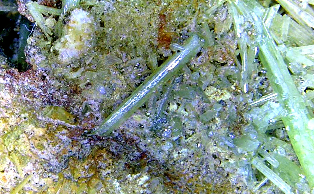 Piromorfita
Campo de visión 5 mm.
(Autor: Antonio P. López)