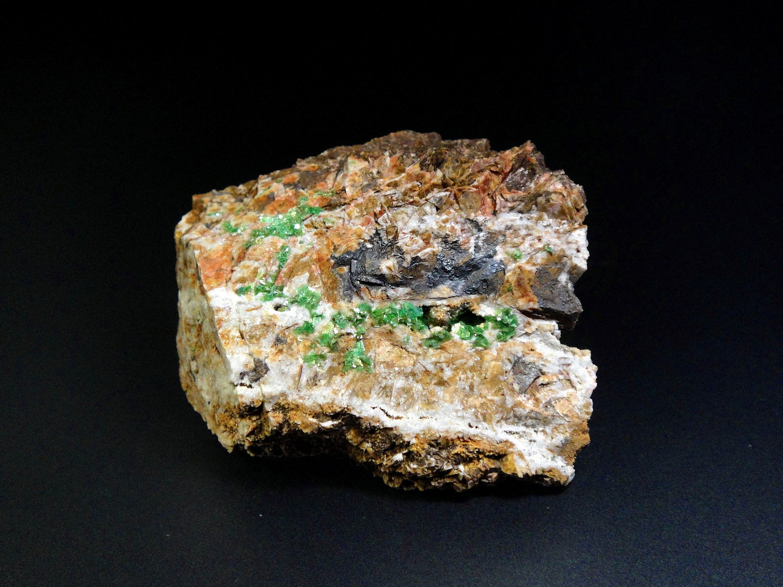 Torbernita
5 x 4 cm.
(Autor: Antonio P. López)