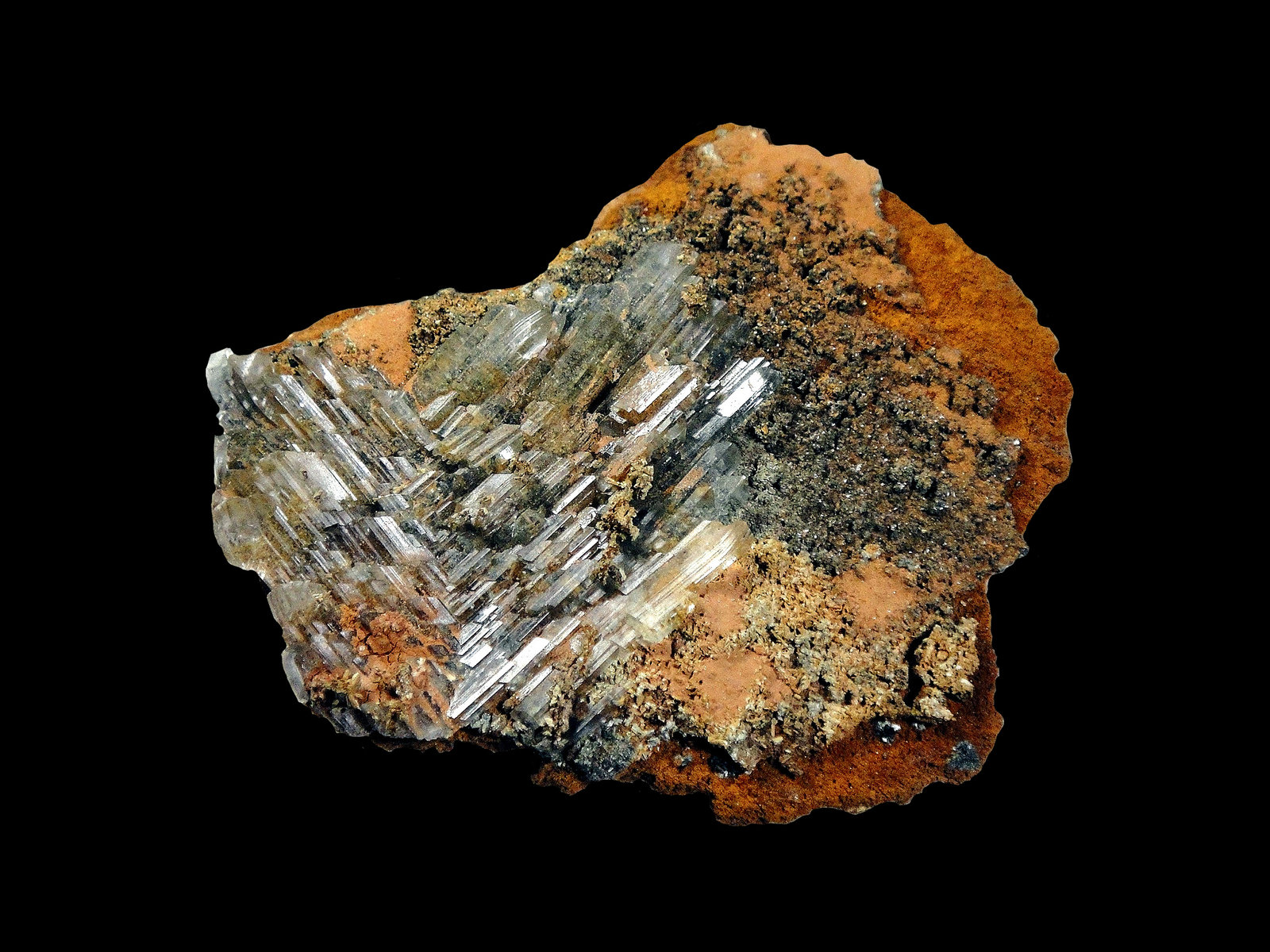 Parasymplesita y Yeso
6 x 6 cm
(Autor: Antonio P. López)